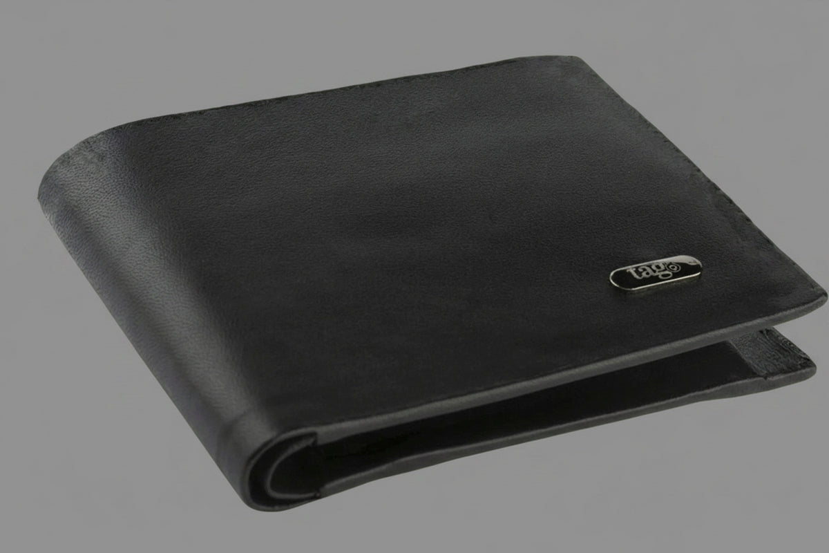 Smart Leather Bifold Wallet – Bluetooth GPS Tracker & RFID Protection for Men – product image 1