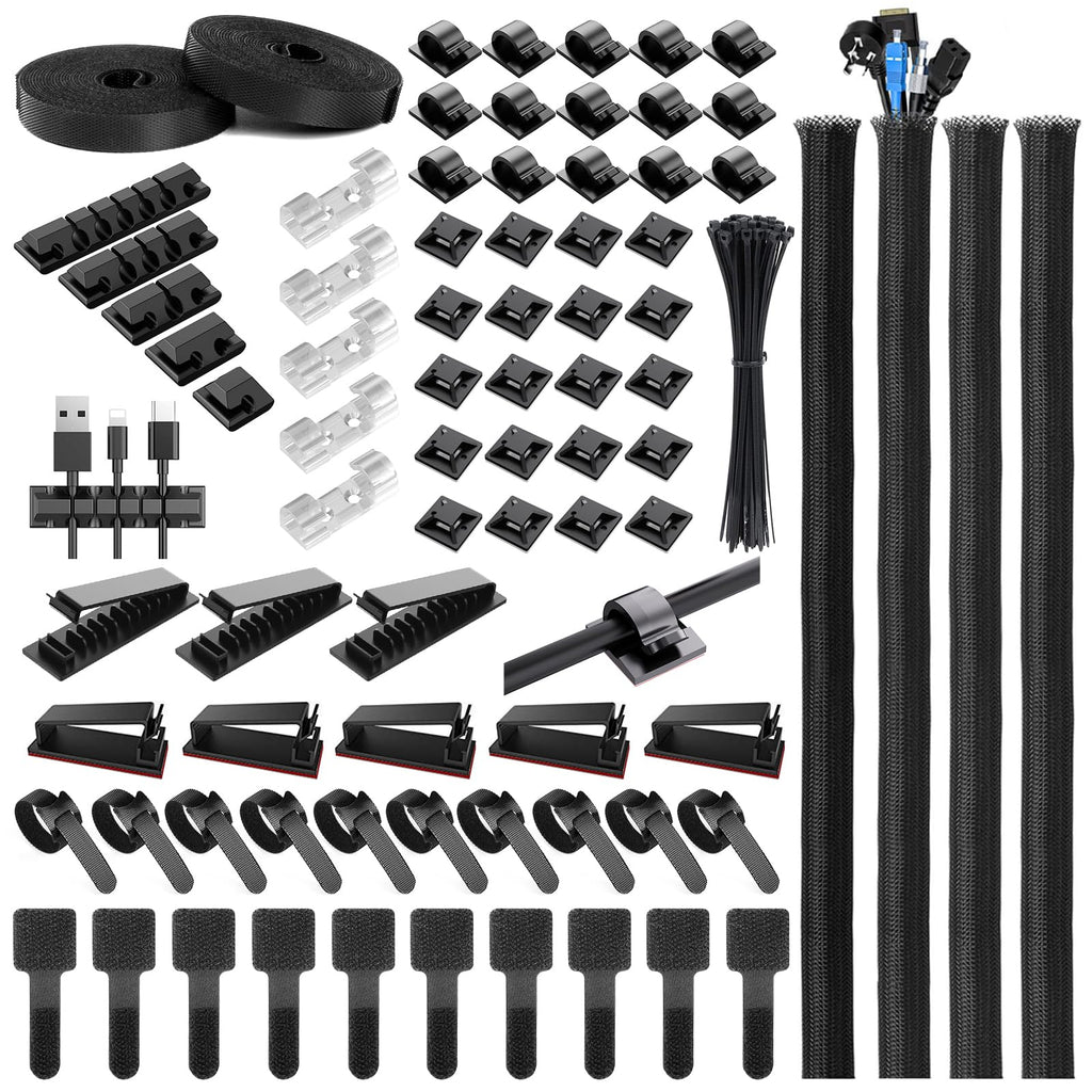 OneLeaf Essential 183pc Wire Management Kit – product image 2