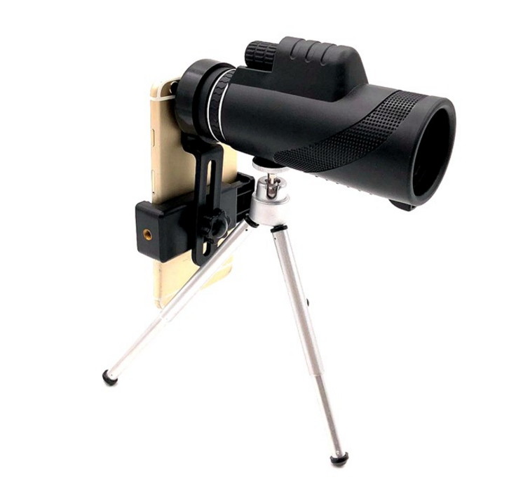 Monocular Telescope with Smartphone Mount