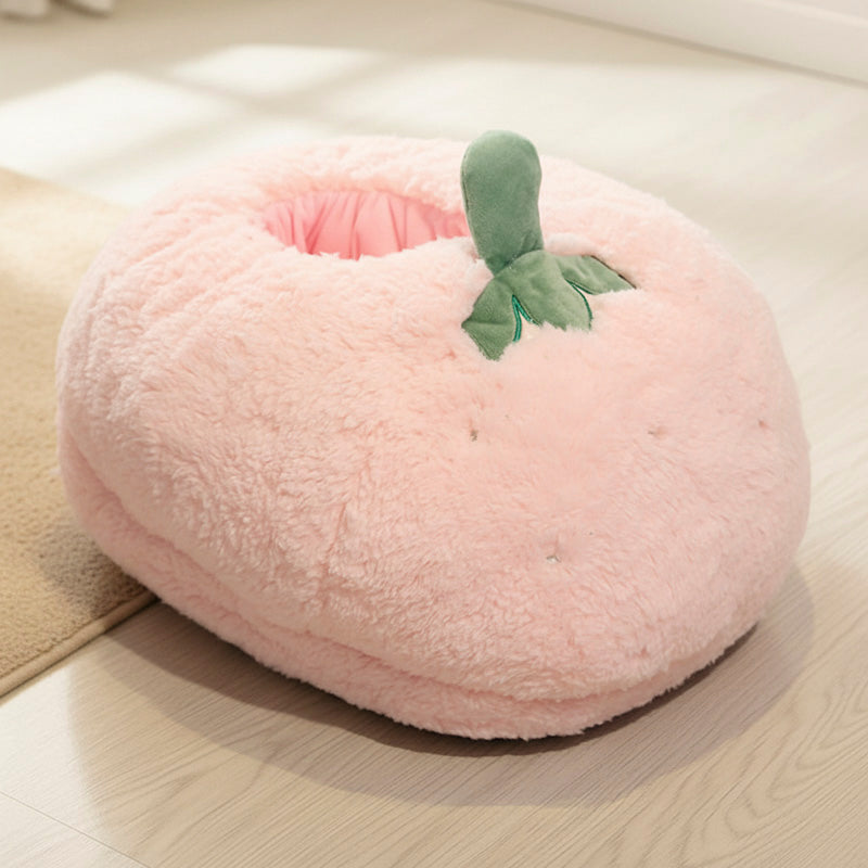 Plush Novelty Office Desk Slippers – Anti-Slip Cozy House Shoes – product image 1