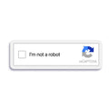 I Am Not A Robot Sticker Decal Notebook Car Laptop 5.5"x2" (Color)