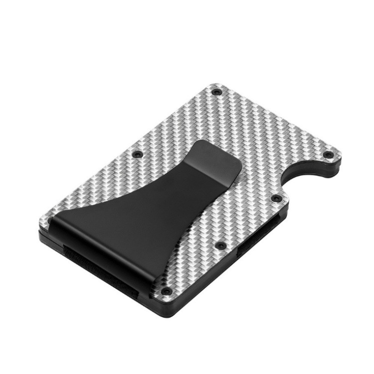 Carbon Fiber RFID Blocking Credit Card Holder Wallet – product image 4