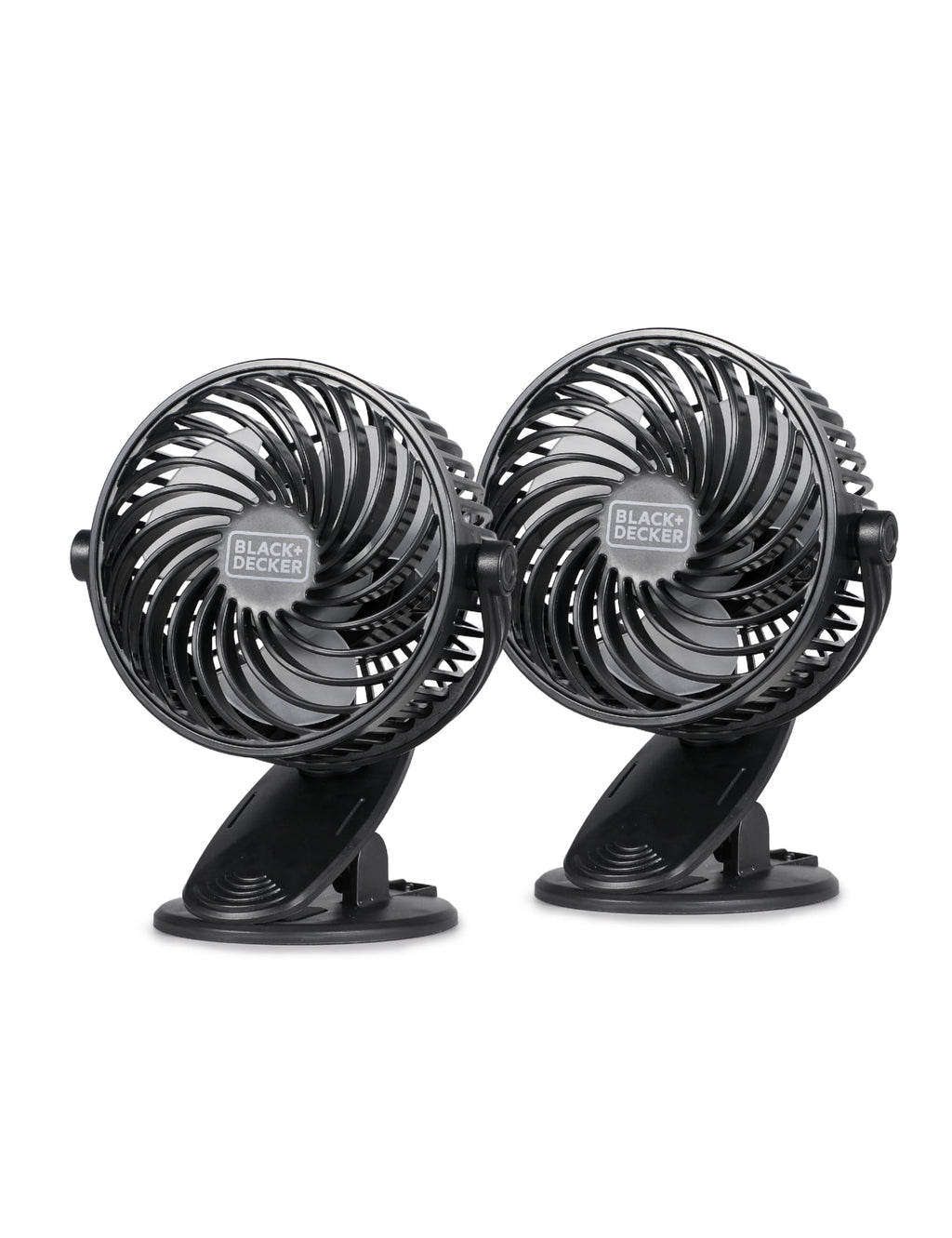 BLACK+DECKER Dual-Mode 4" Desk Fan Kit - Clip & Stand – product image 2