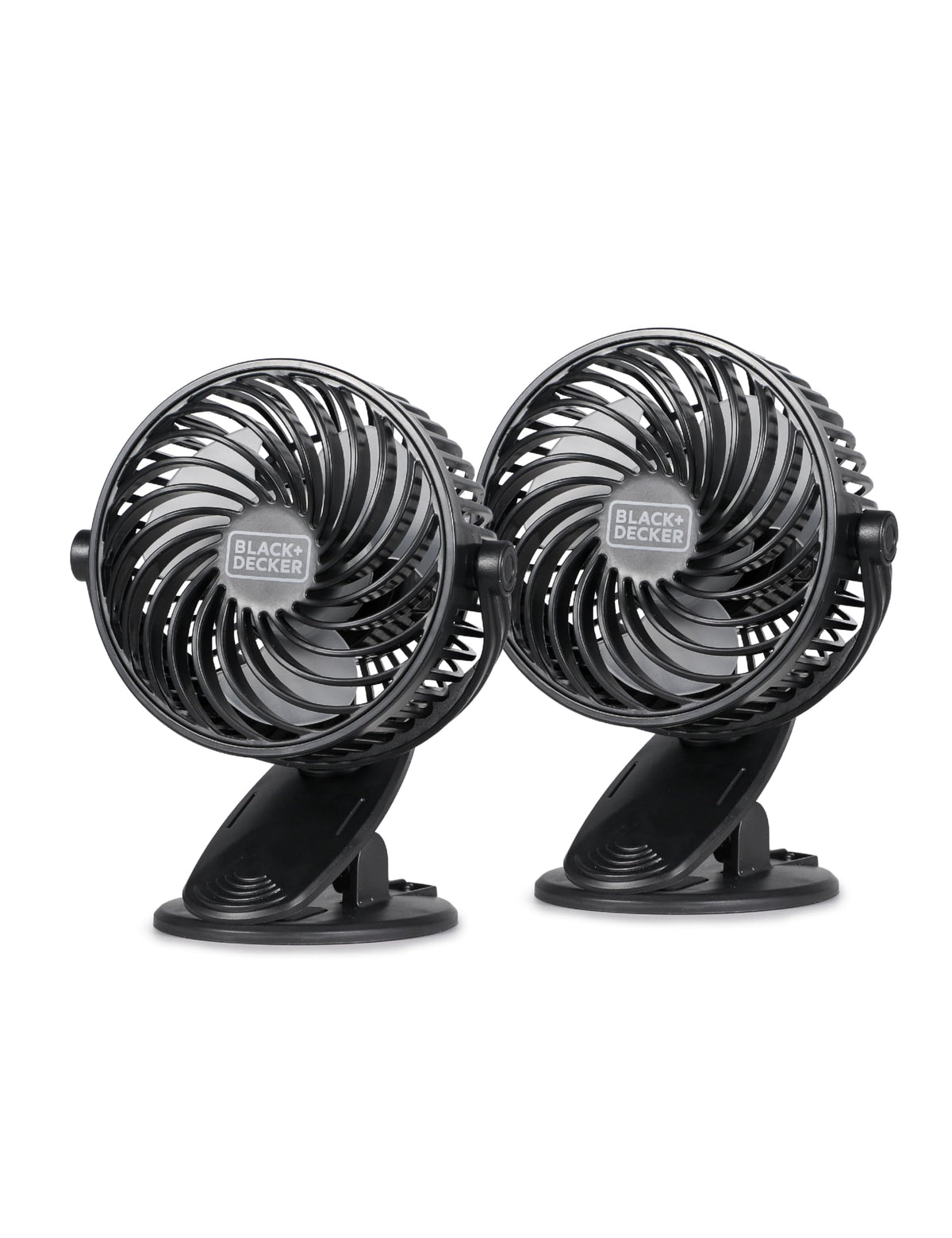 BLACK+DECKER Dual-Mode 4" Desk Fan Kit - Clip & Stand – product image 2