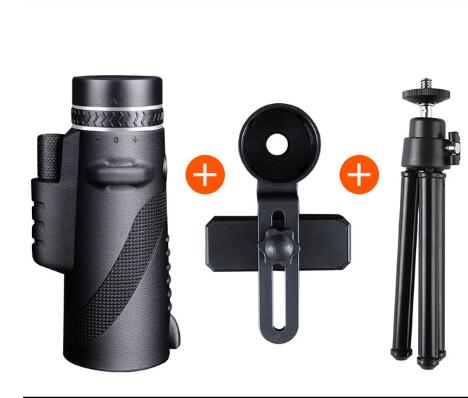 Monocular Telescope with Smartphone Mount