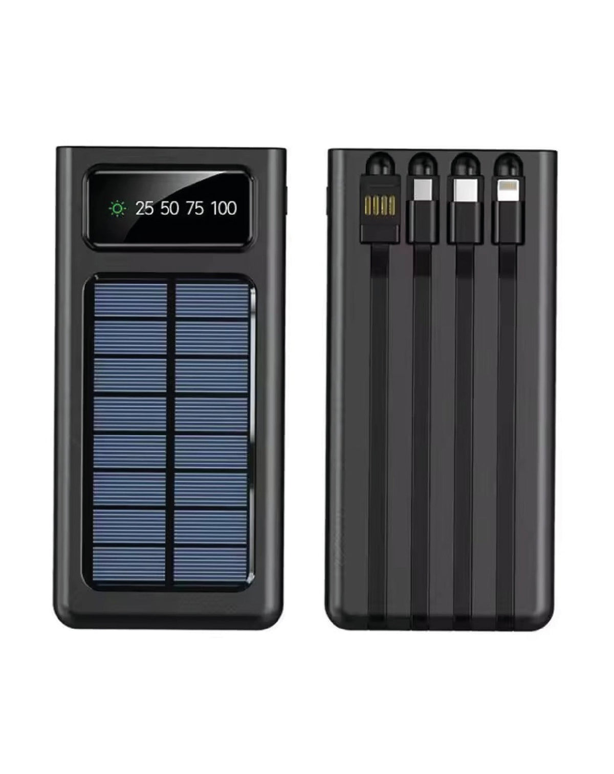 Pursonic LED Portable Solarsync Power Bank – Solar Charging & Multi-Port Output – product image 1