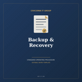 IT Backup & Recovery SOP Template (Word/.docx)