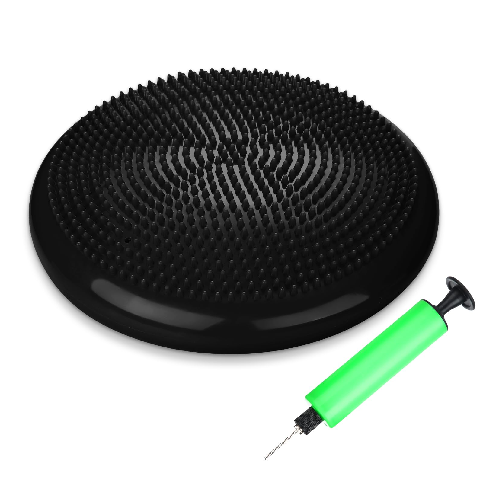 StabilityPro Wobble Cushion & Pump - Black