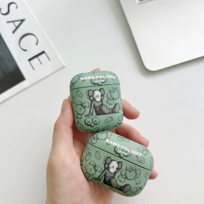 Green Bear Case Compatible with AirPods 3