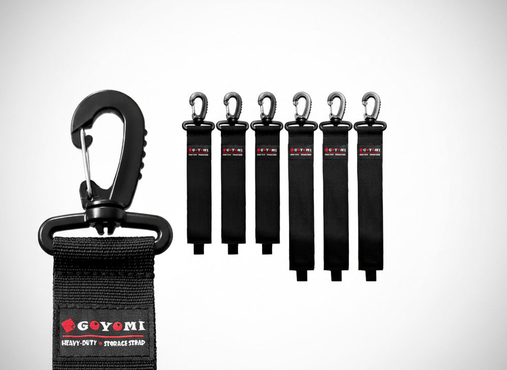 Heavy-Duty Extension Cord Holder Storage Straps - 6 Pack (Assorted) – product image 1