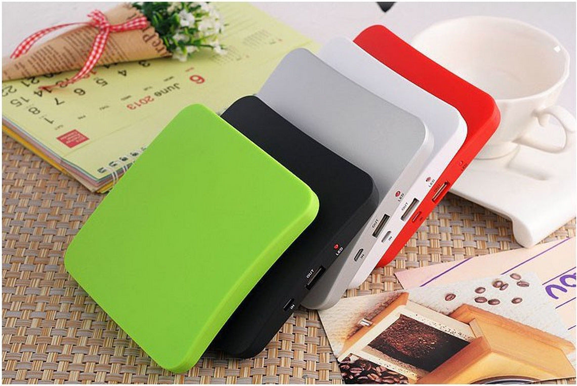 5200mAh Solar-Assisted Portable Power Bank