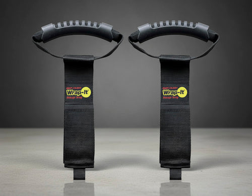 17" Easy-Carry Heavy-Duty Storage Straps with Handle (2-Pack) – product image 1