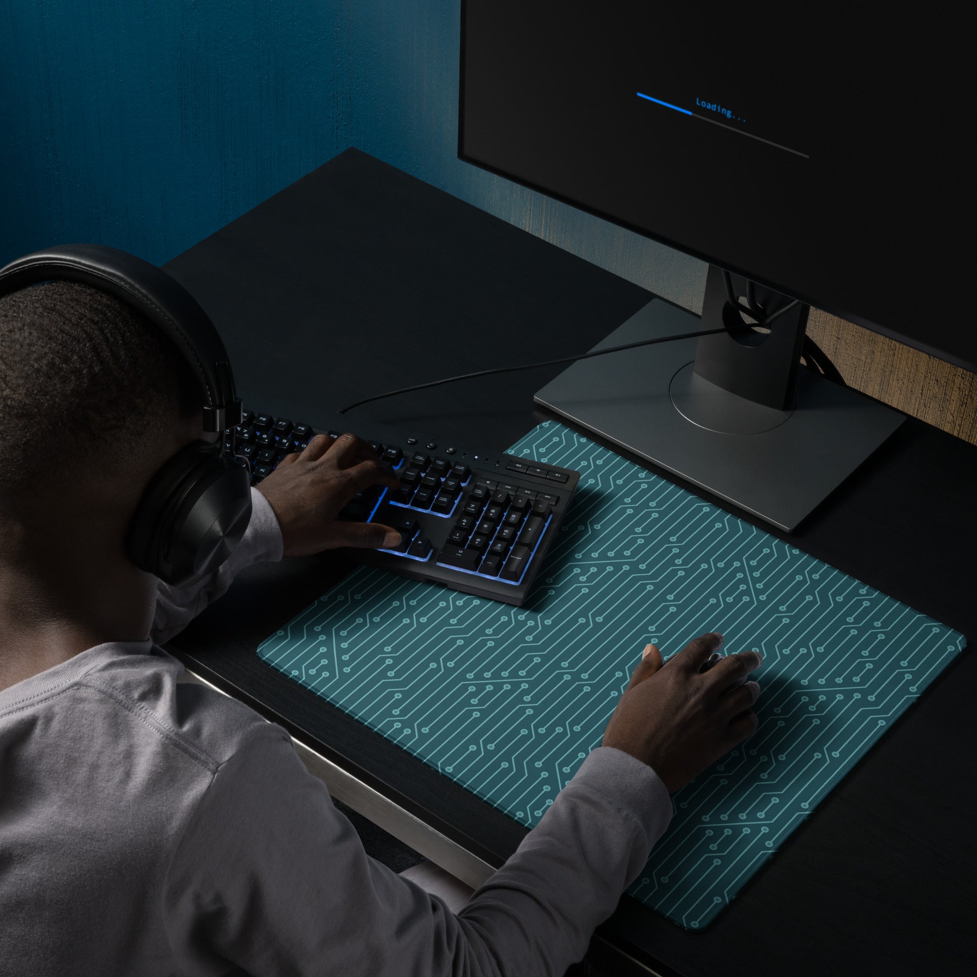 Gaming mouse pad